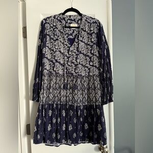 Mauve  Anthropologie Boho Dress